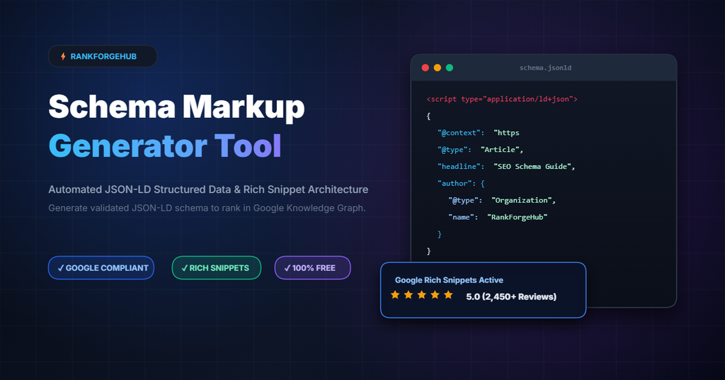 Schema Markup Generator